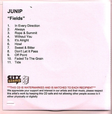 Junip - Fields