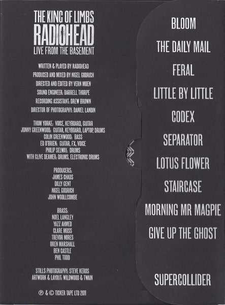 Radiohead - The King Of Limbs Live From The Basement
