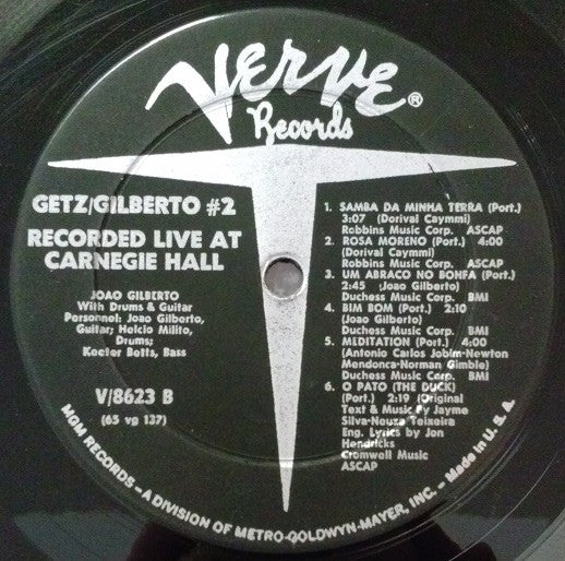 Stan Getz, João Gilberto - Getz / Gilberto #2