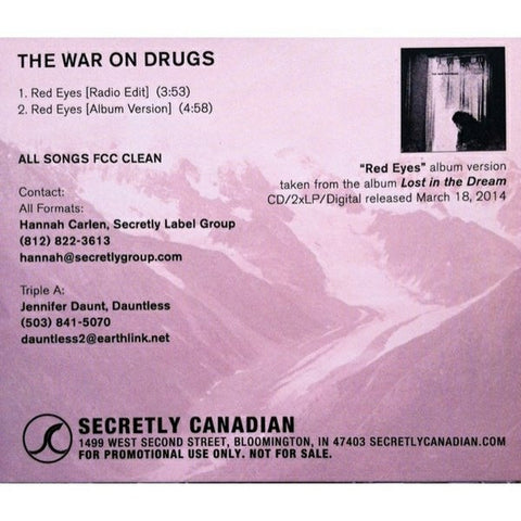 The War On Drugs - Red Eyes