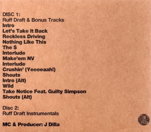 J Dilla - Ruff Draft